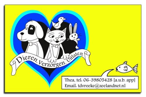 Dieren Oppas / Uitlaat / Verzorg Service