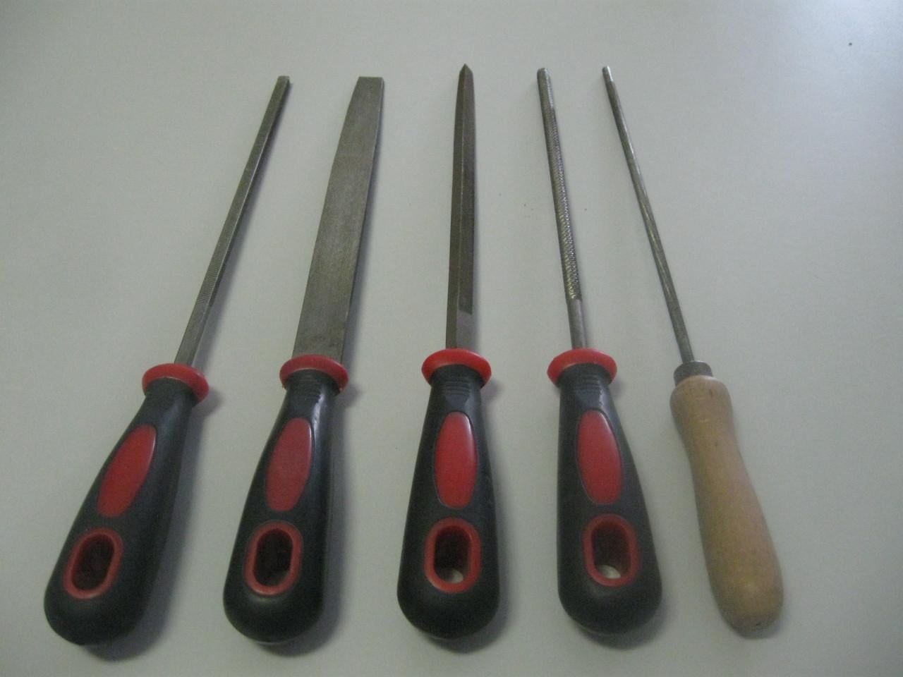 5 Ijzeren  vijlen