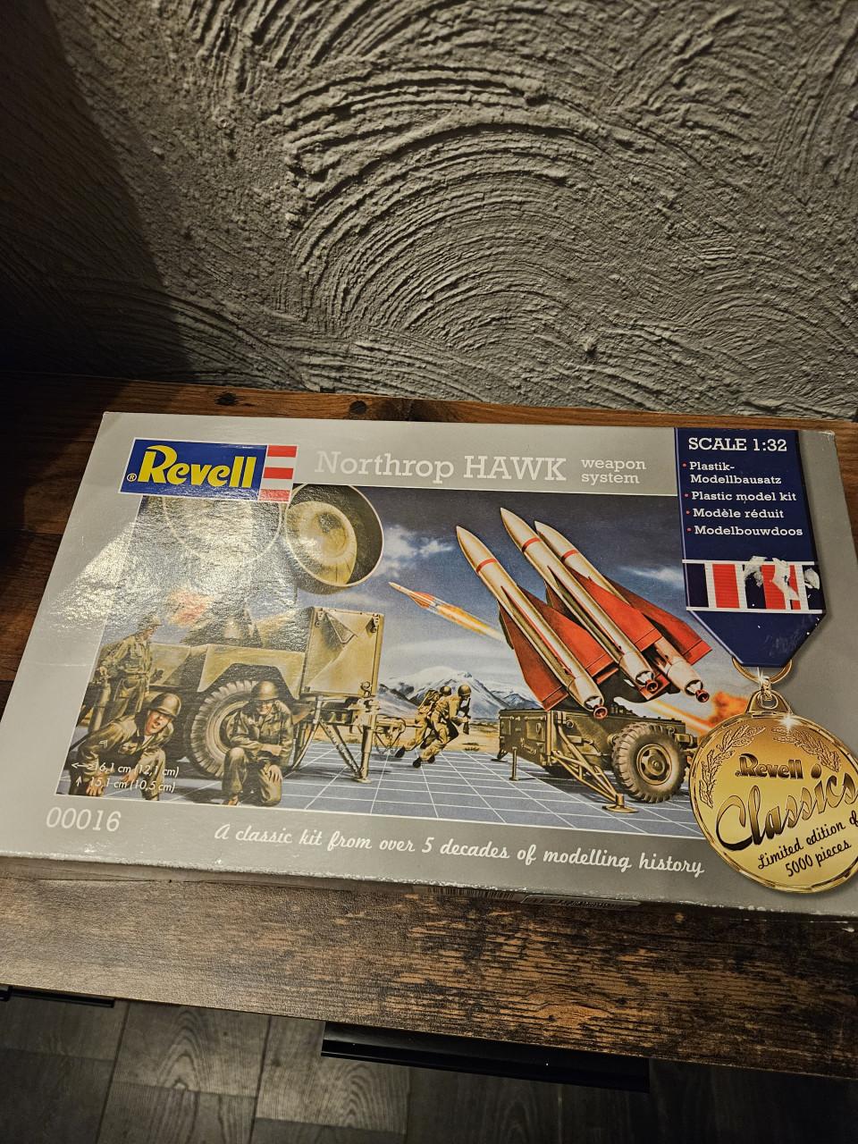 Nieuw Revell Northrop HAWK Weapon System Modelbouwdoos 1:32