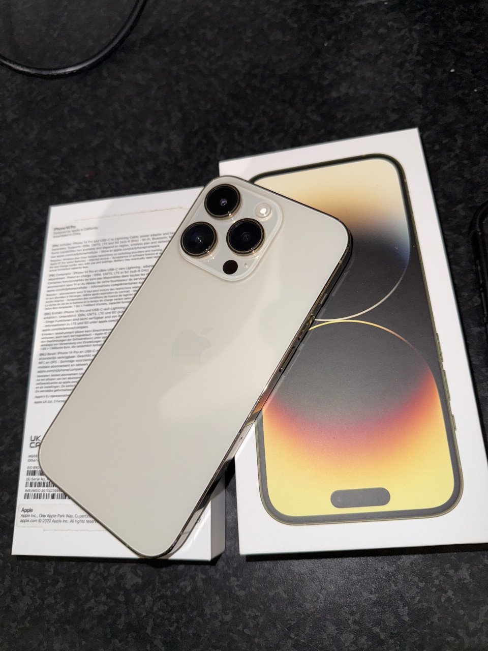 IPhone 14 Pro – 128GB – Goud