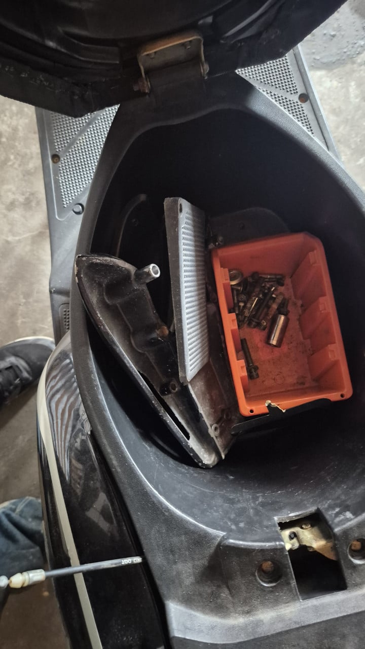 Berini scooter op knapper