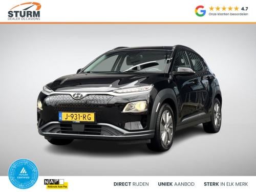 Hyundai Kona ev comfort 64 kwh soh 95%, 3-fase lader!