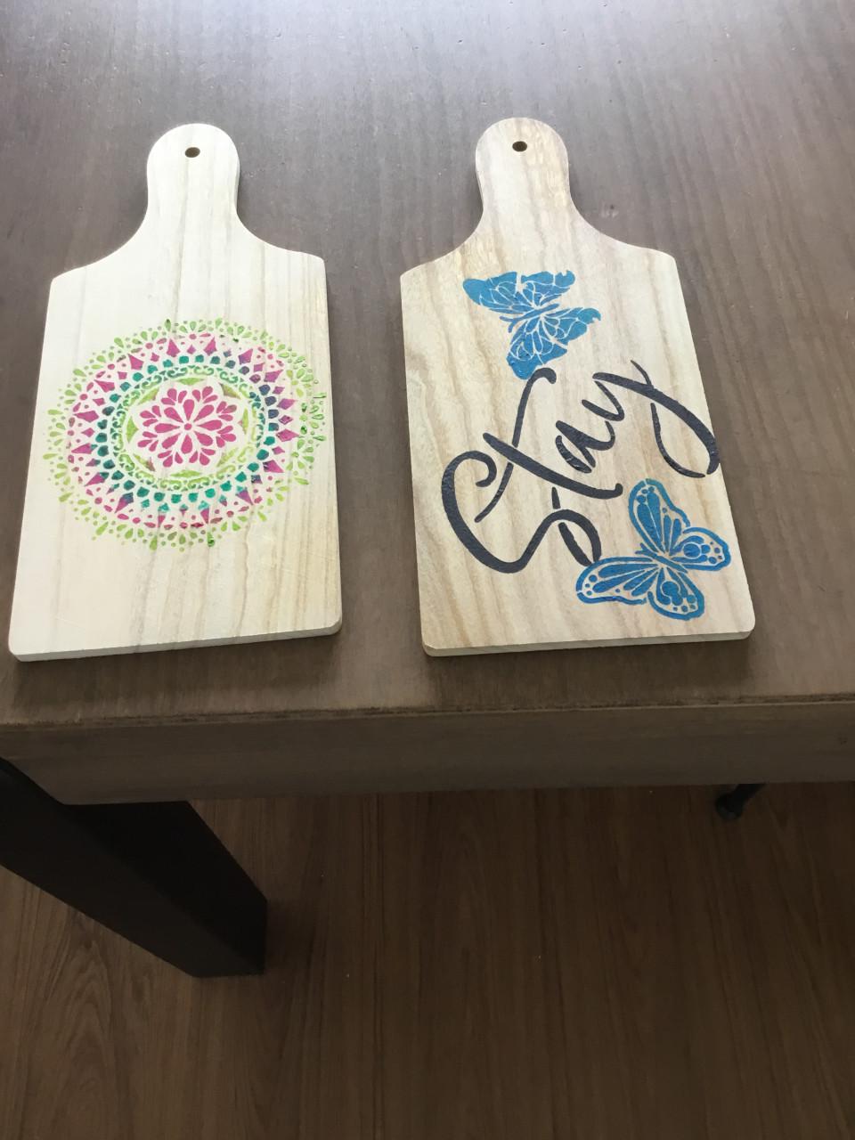 Houten plankjes