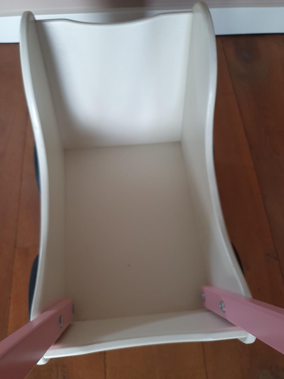 Houten poppenwagen, kinderwagen