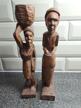Te koop 2 Handgemaakte Caribische,poppen