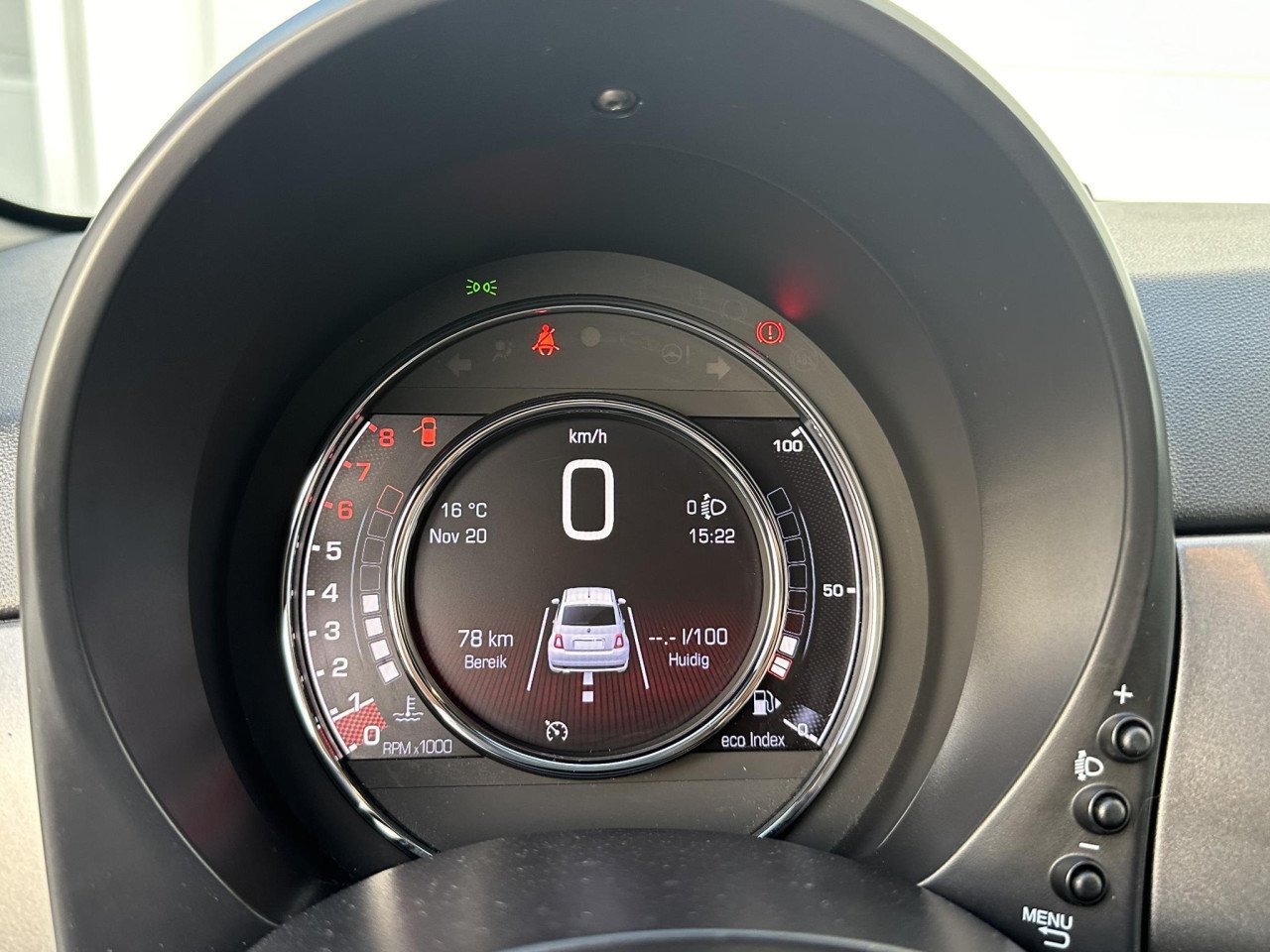 Fiat 500 Twinair Turbo 80pk 2018 Groen