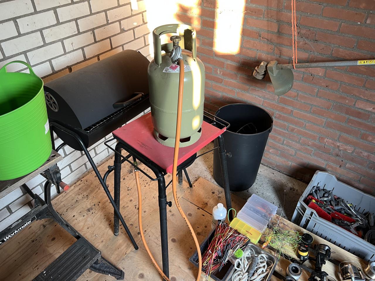 BBQ en Gas kookstel incl gasfles