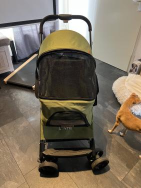 Lovpet hondenbuggy / dierenbuggy groen