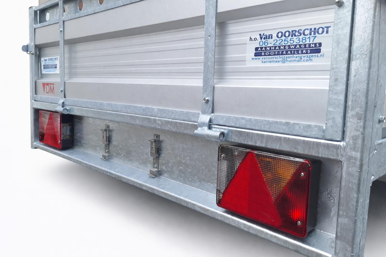 Nieuwe VDM ongeremde bakwagens uit voorraad | 750 kg | Scherpe prijzen