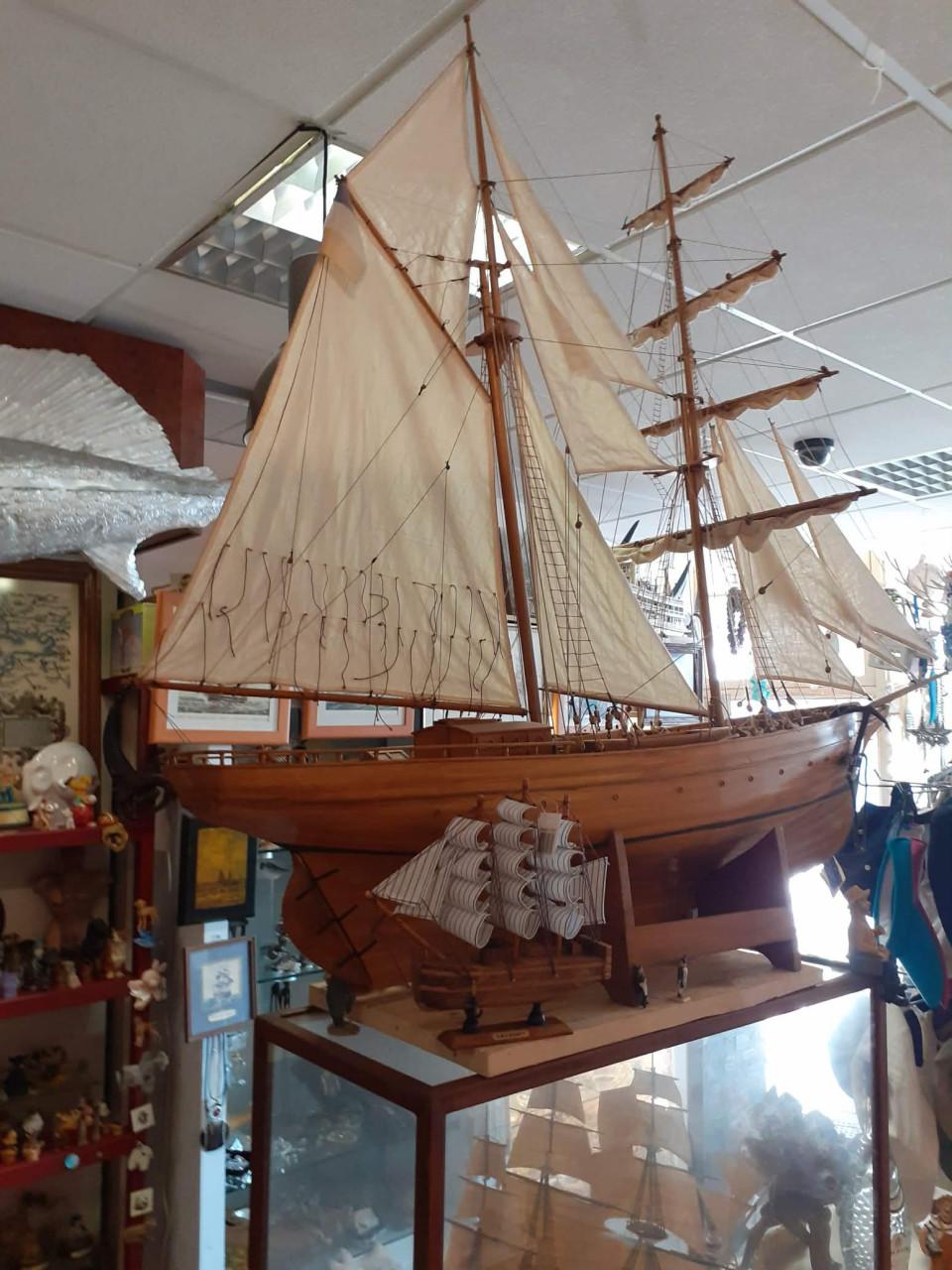 Modelboot  Zeilschip de Albatros  1 meter 30 Scheepsmodel