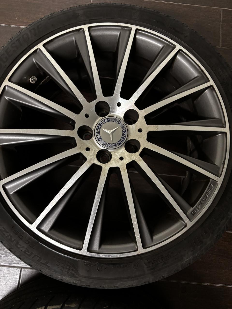 Te koop AMG 19” breedset  velgen