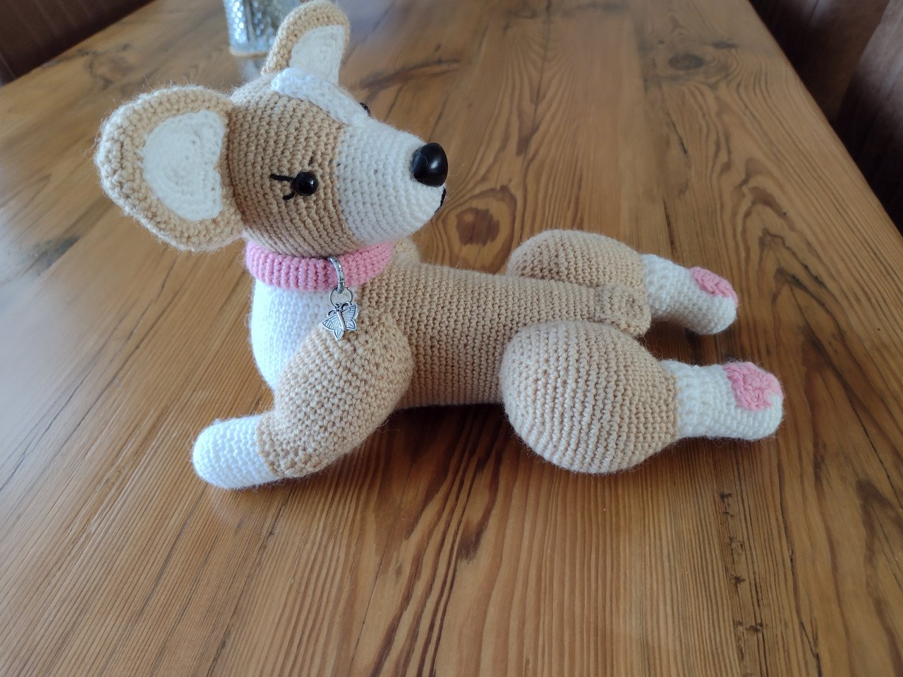 Gehaakte Welsh corgi