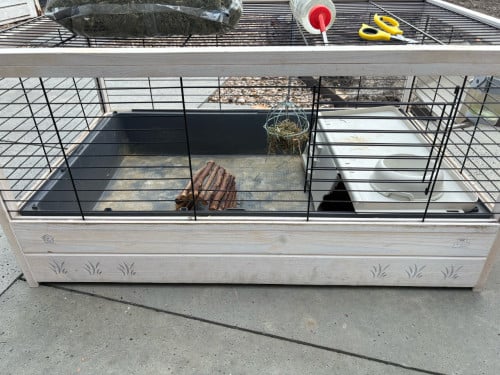 Cavia of konijn binnenverblijf