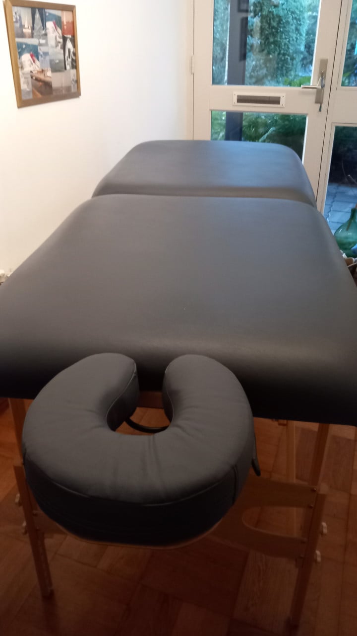 Massagetafel opvouwbaar met hoofdsteun