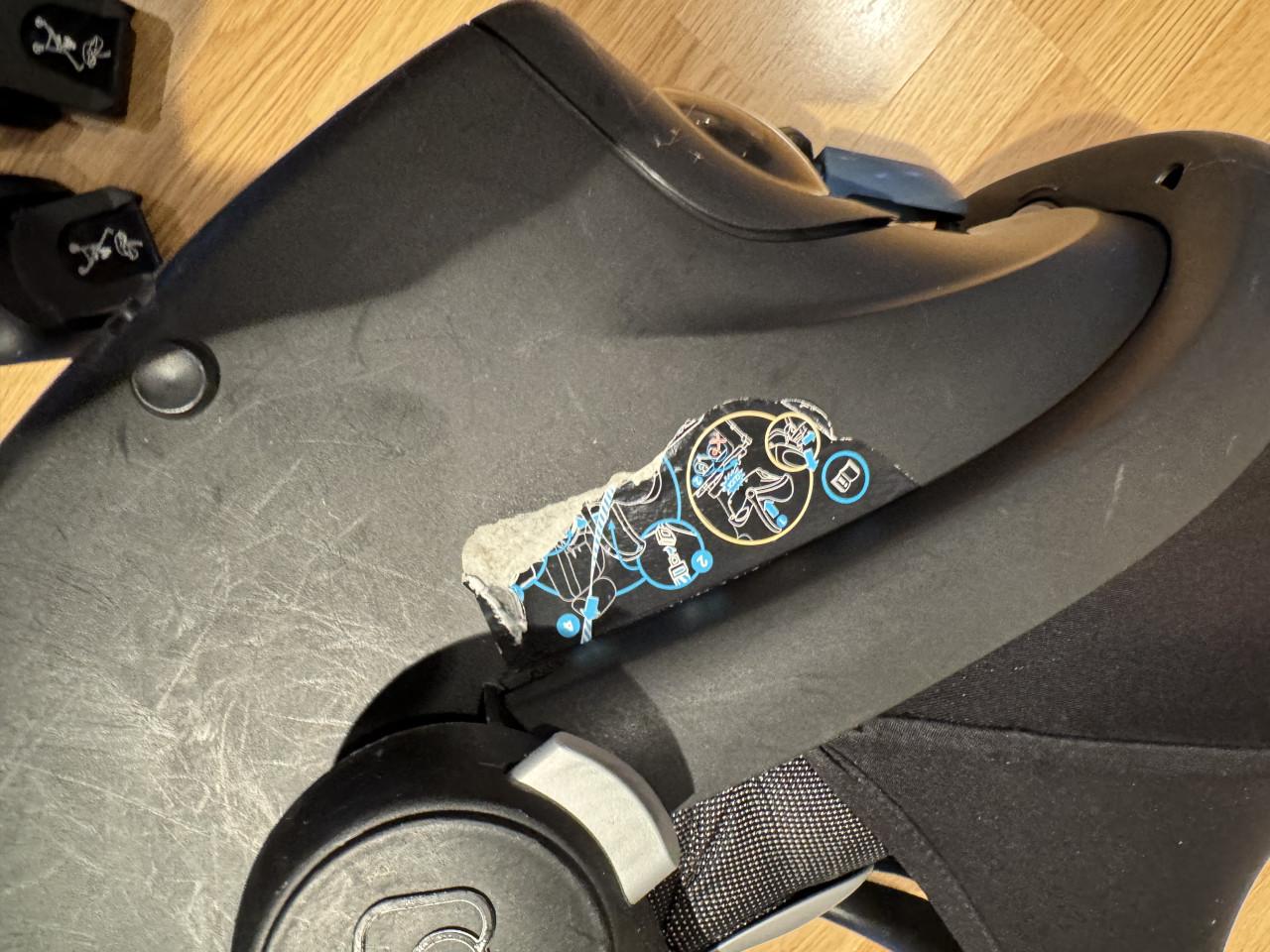 Maxi-Cosi autostoel met autostoeladapters