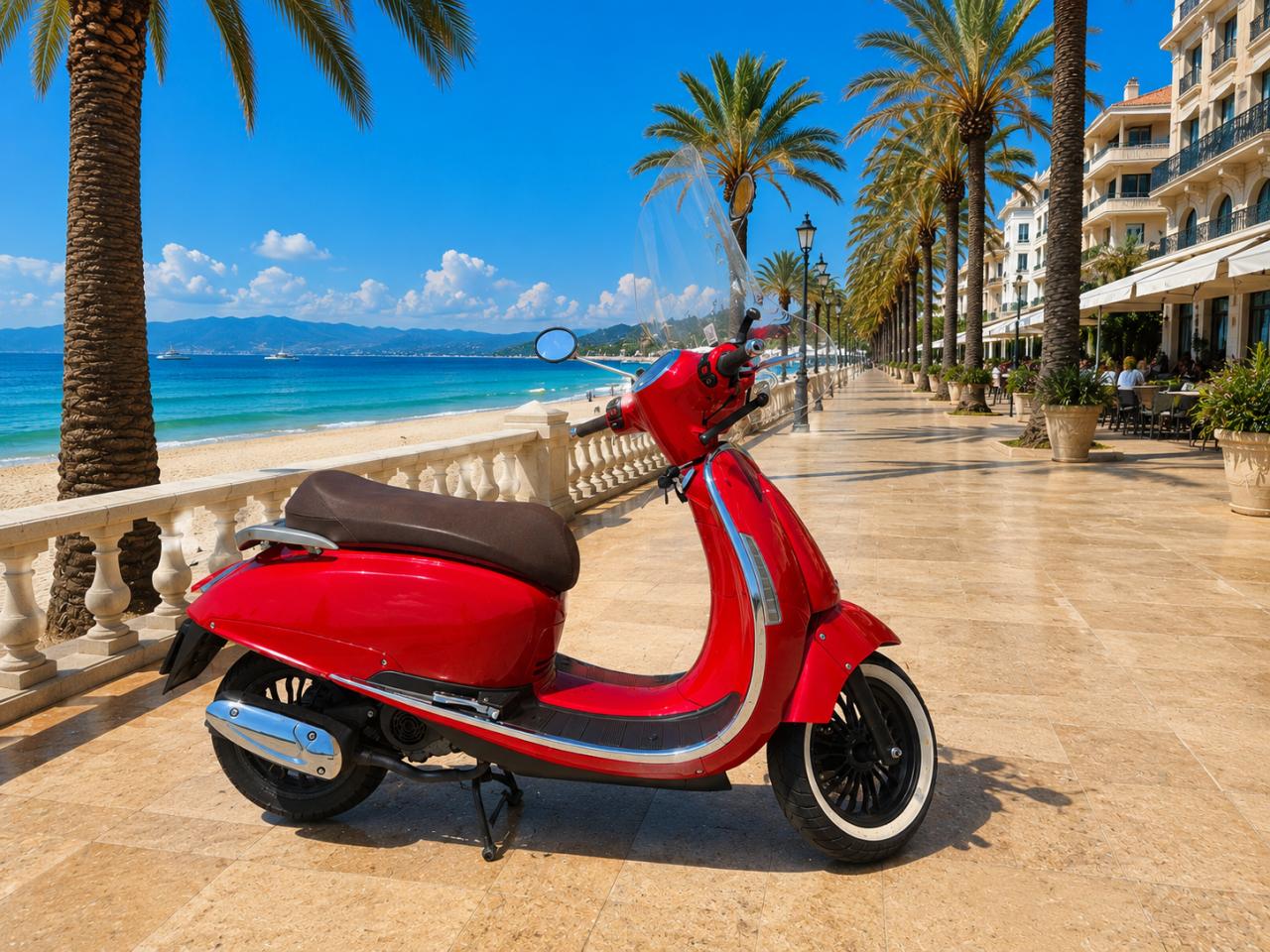 DJJD AVANTGARDE SCOOTER met 2361 km ! VERKOCHT