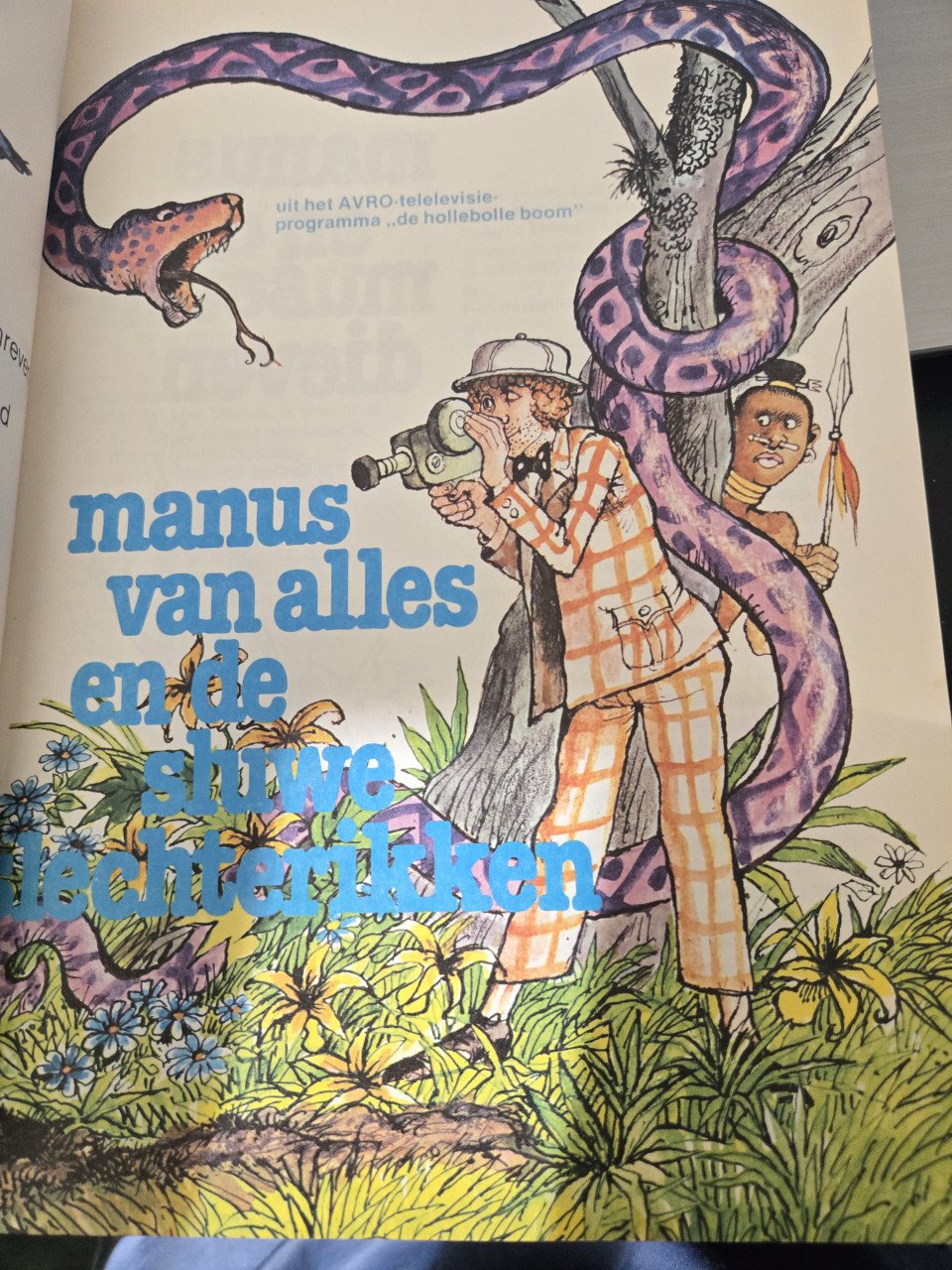 Boek:  Manus de speurder nr 5 1977 48 blz.