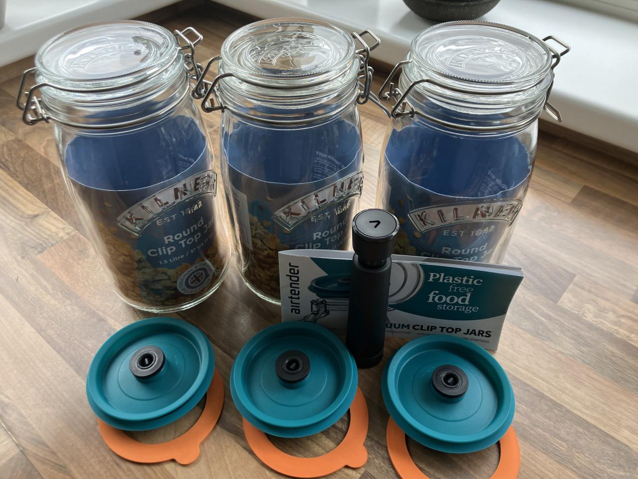 Kilner beugelpot 3st 1,5ltr