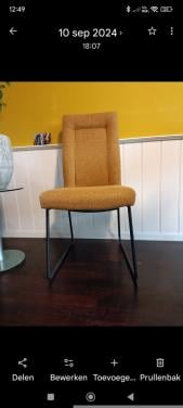 2 henders&hazel eetkamerstoelen