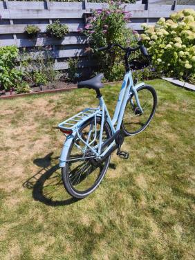 Cortina foss damesfiets modeljaar 2025 lichtblauw