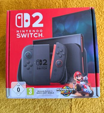 NINTENDO Switch 2 + Mario Kart World 256GB - HELEMAAL NIEUW-