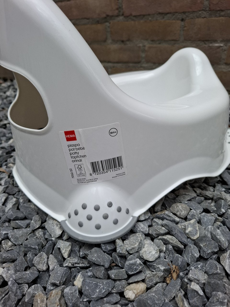 Kinder plaspotje