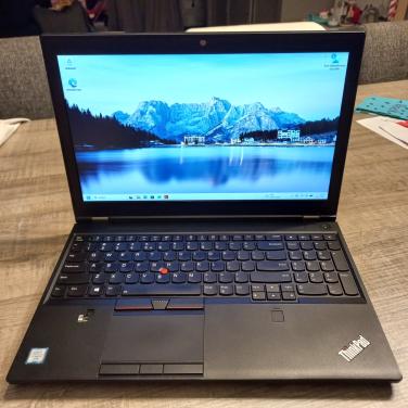 Lenovo ThinkPad P15 i7-7820HQ 16GB 512GB Nvidia 4GB Office W11