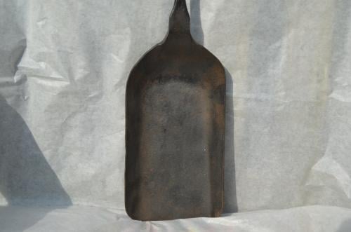 2 Smeedijzeren scheppen 19e eeuw Vuurschep Schuimspaan