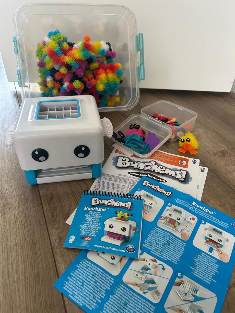 Bunchems BunchBot + grote hoeveelheid Bunchems en accessoires