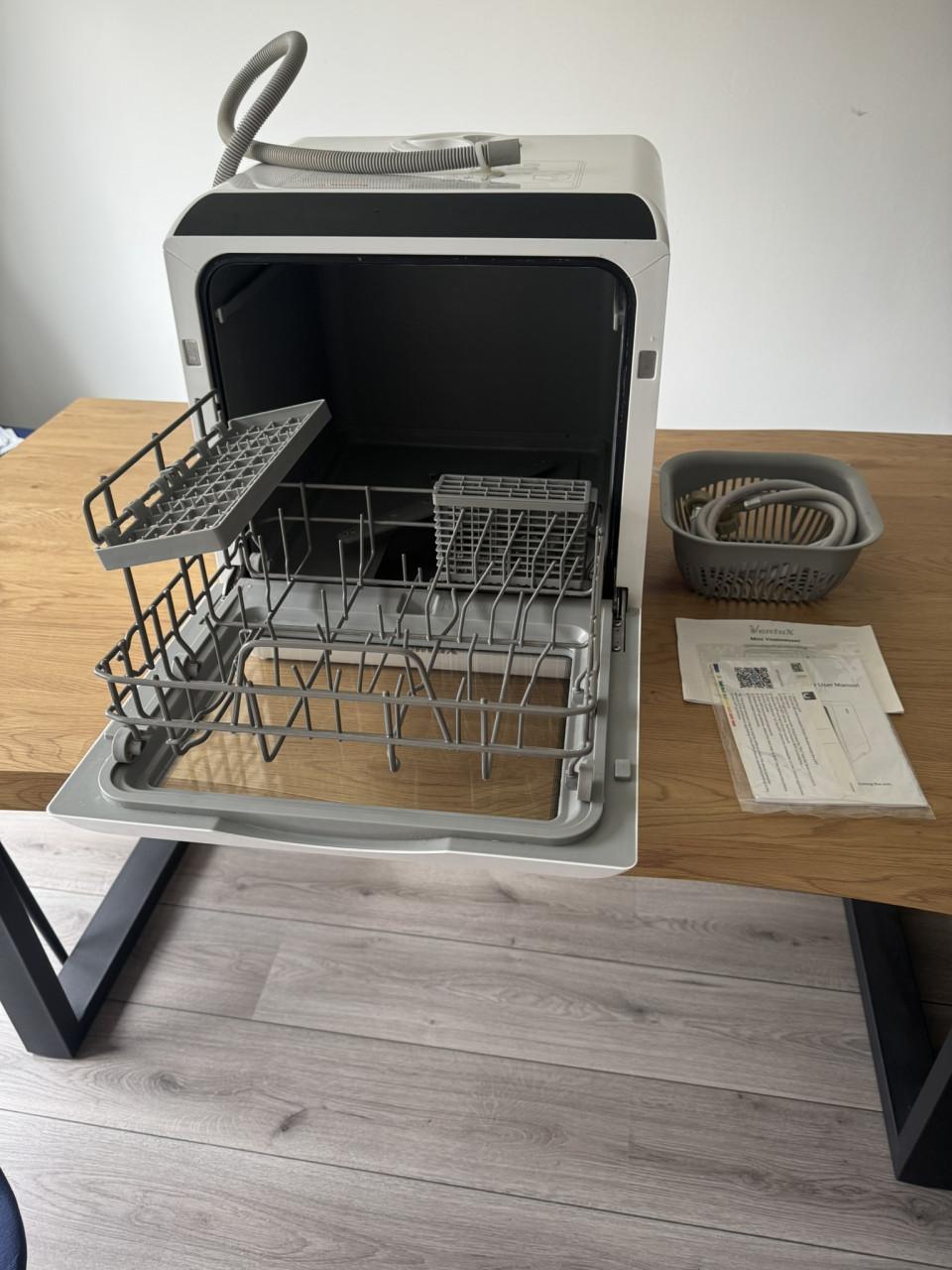 Ventux vrijstaande Mini-vaatwasser (countertop dishwasher)