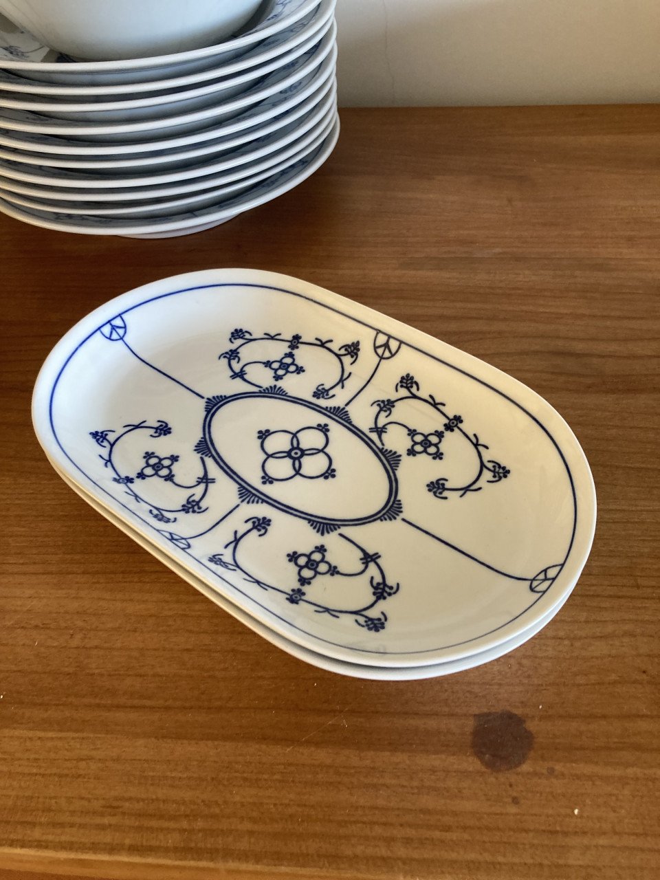 Klassiek Jäger/Kahla | Eisenberg | Blau Saks Servies