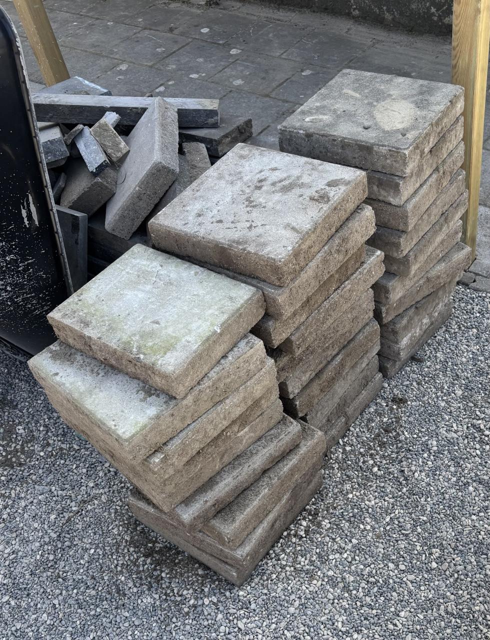 Beton tegels 30x30x7