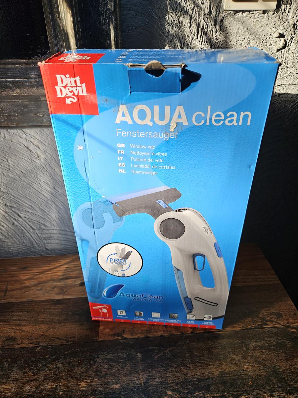 Dirt Devil AquaClean Raamreiniger - Zo goed als nieuw!