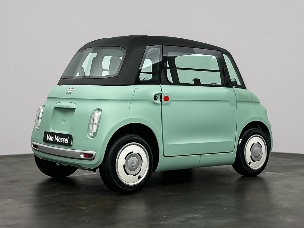 Fiat Topolino | led verlichting | panorama dak | smartphone houder | uit vo
