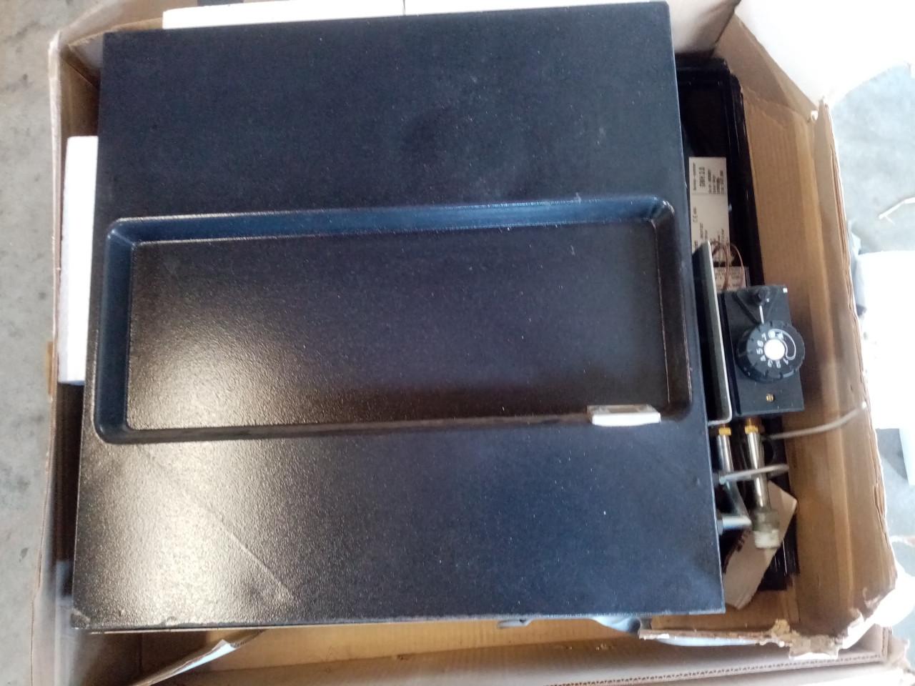 Te koop Pelgrim gevelkachel.