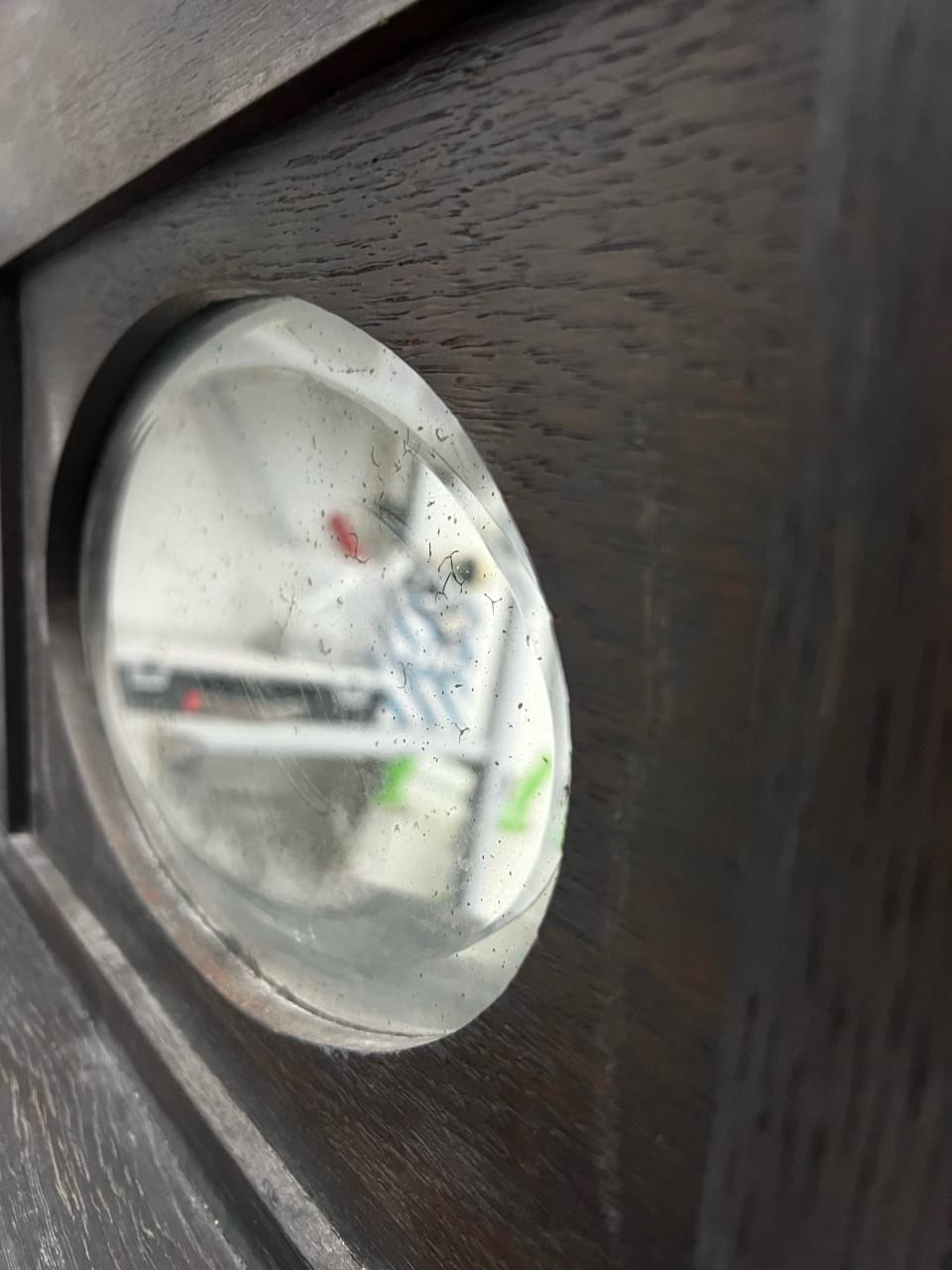 Antieke spiegel met facet