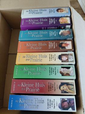 Complete set DVD's van "Het kleine huis op de prairie"