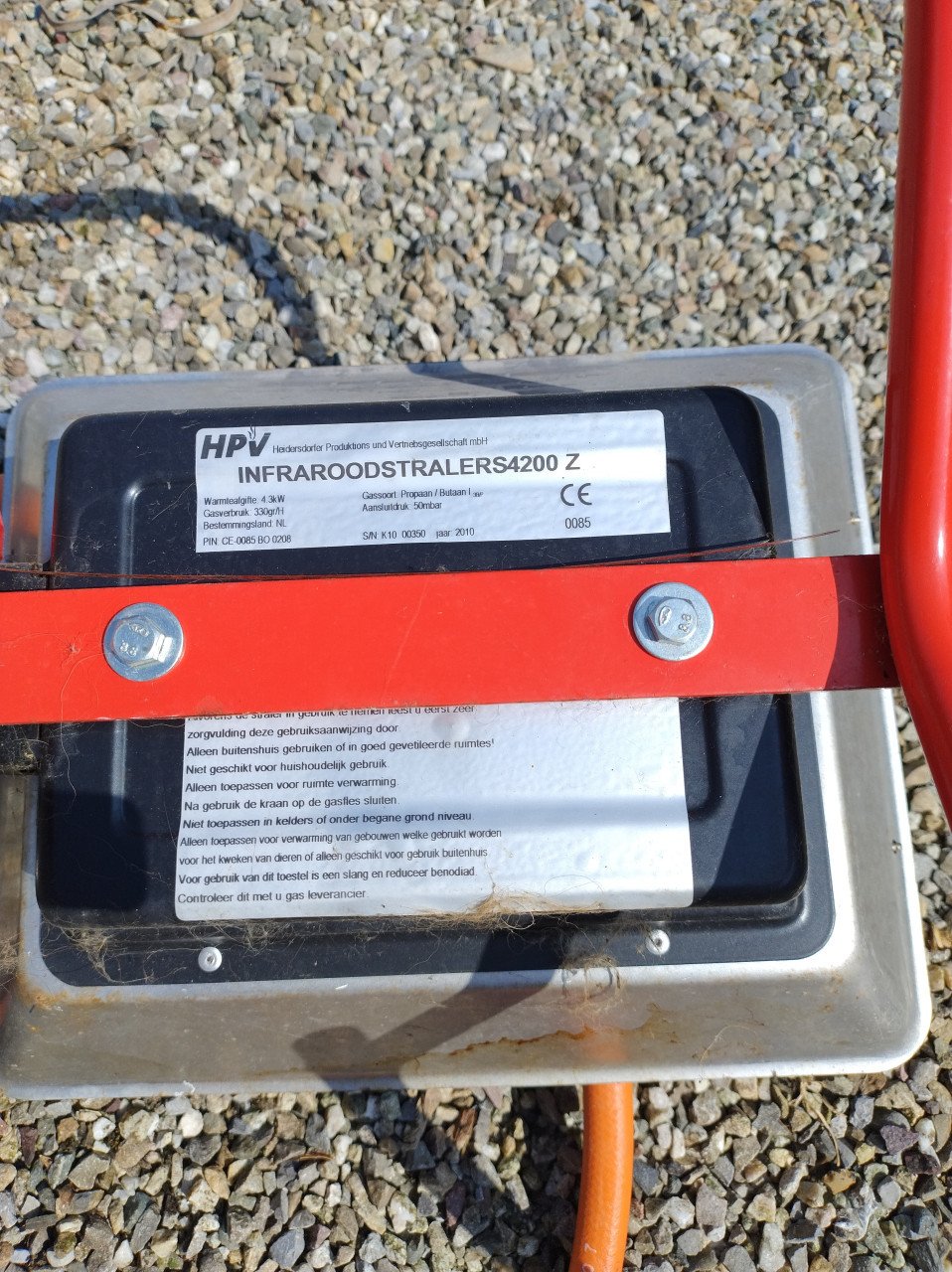 Gas terrasverwarmer