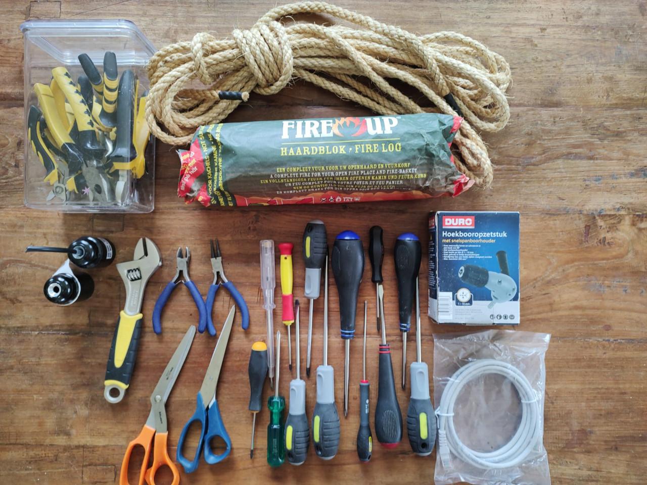 Gereedschap en materialen