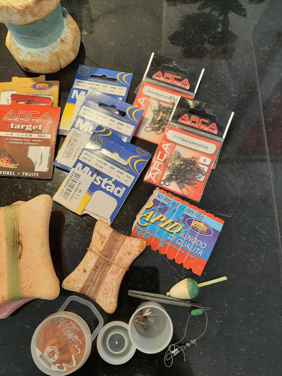 Set Vishengels en toebehoren