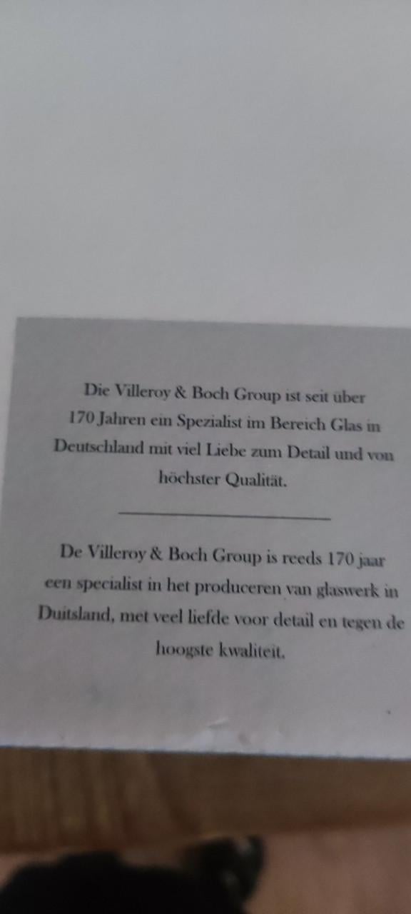 Villeroy & Boch Group Vivo - Voice Basic, glas-set (rood/wit/water/l.drink)