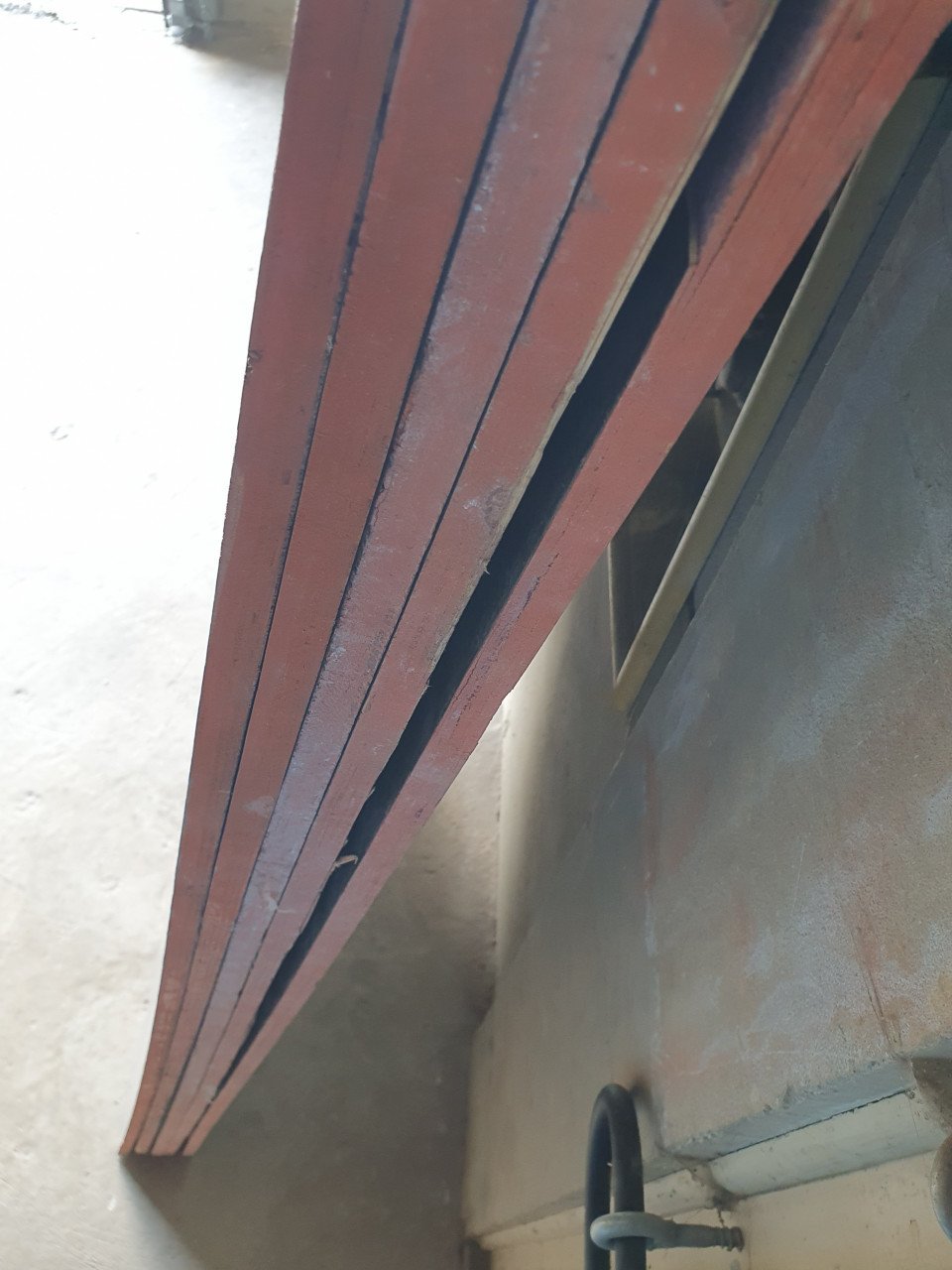 5 houten betonplex platen 250x125cm dikte 18mm.