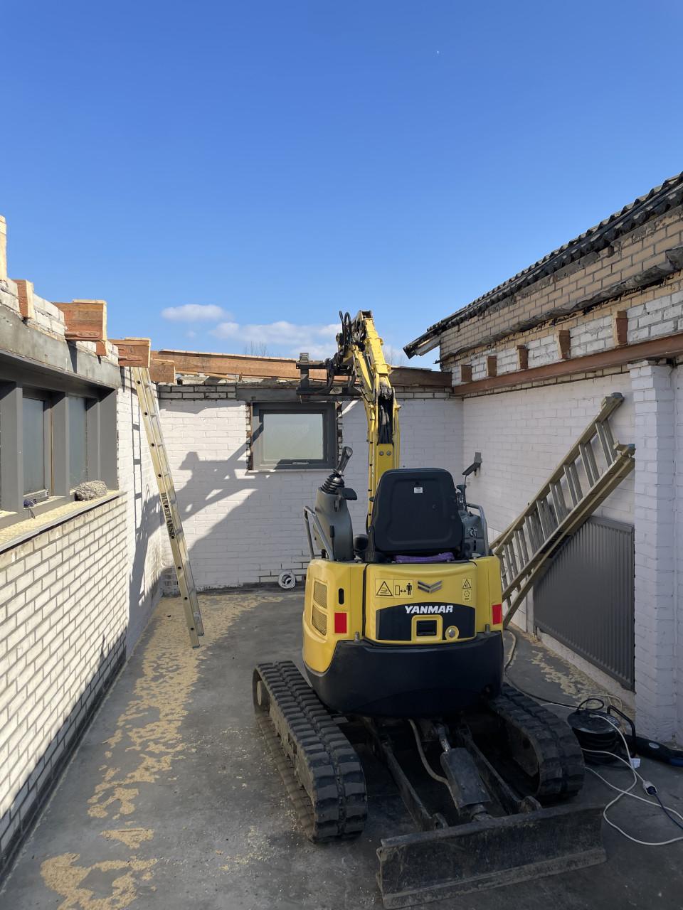 Minigraver werkzaamheden