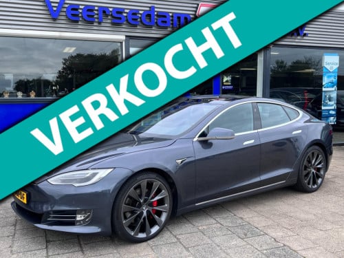 Tesla Model S s p100d ludicrous full options, autopilot , 21 inch velgen en