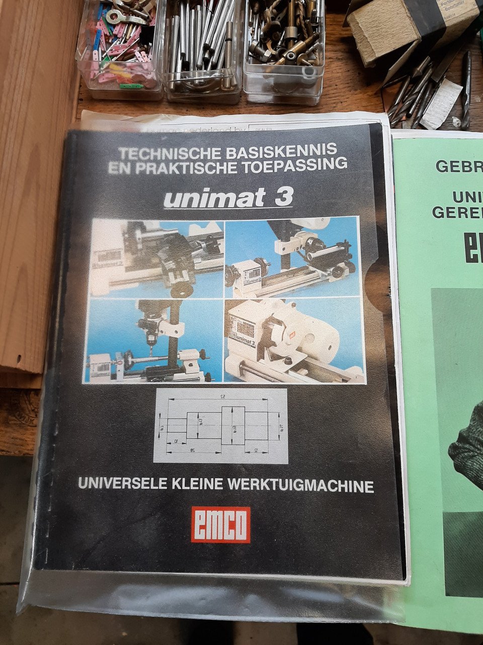 Kleine emco draaibank