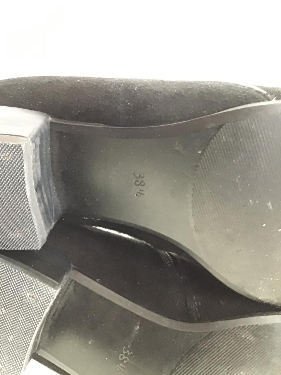 Enkellaarsjes Footnotes zwart