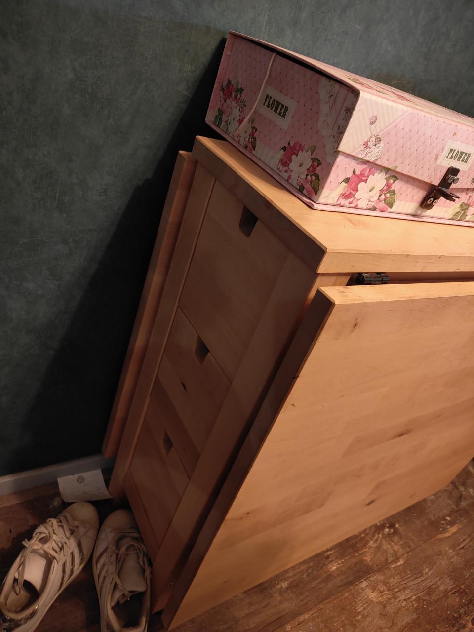 Inklapbare eettafel