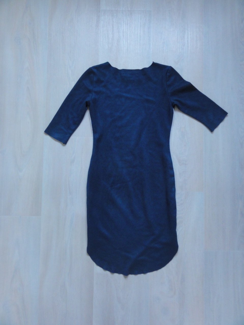 Be a Diva jurk bauw suèdine maat 10 = 140