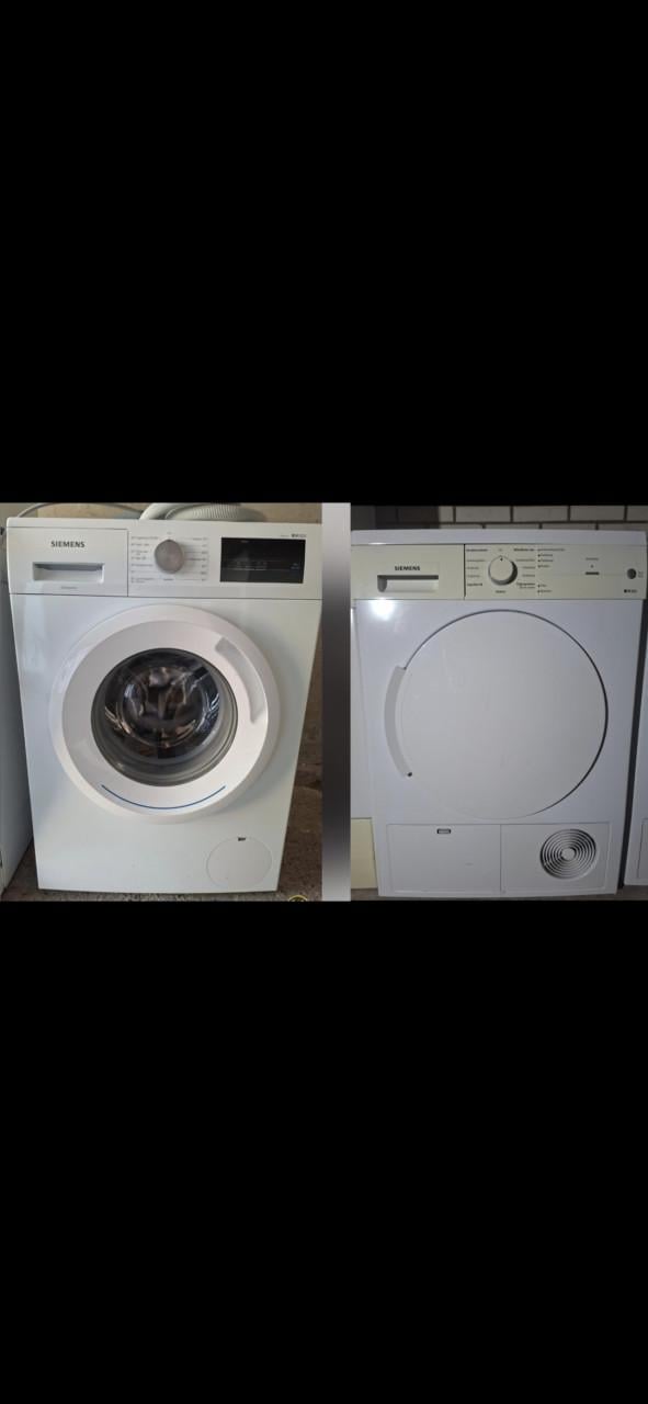 SIEMENS Wasmachine+Condensdroget