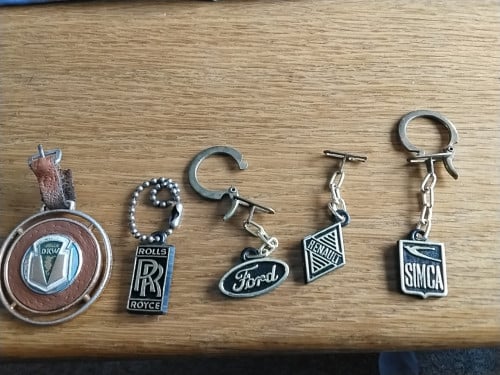 Sleutelhangers retro